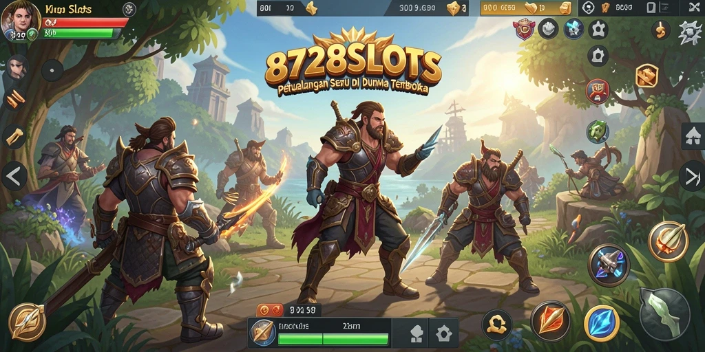 Screenshot gameplay menampilkan aksi seru di 8728SLOTS.