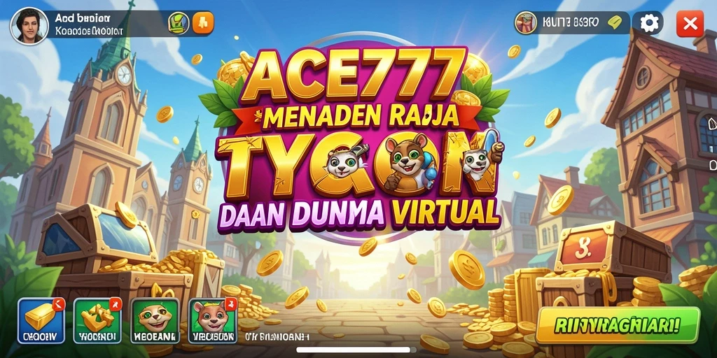 Gameplay Tycoon yang menarik dan menantang di ACE777.