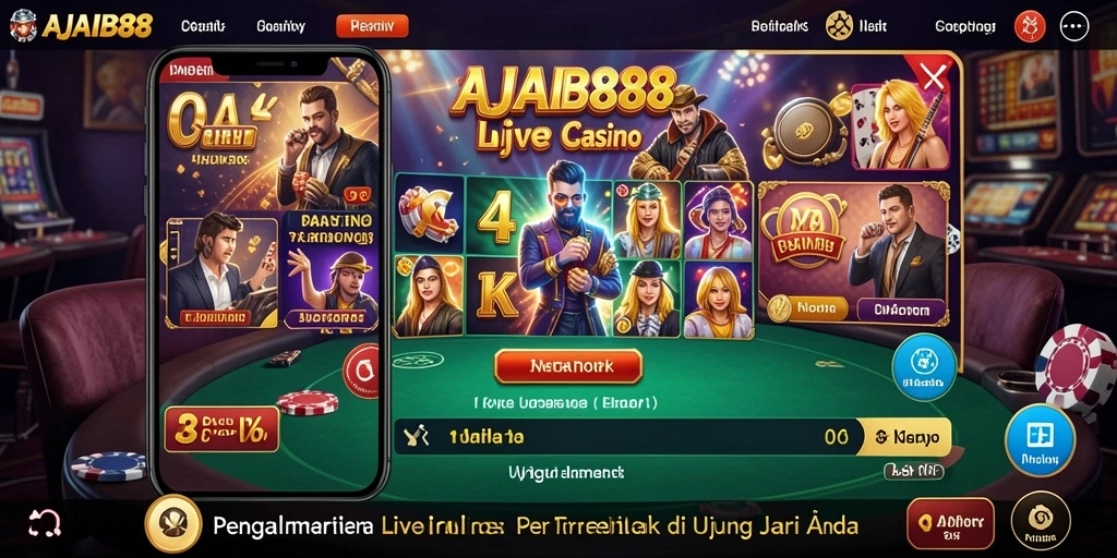 Tampilan gameplay AJAIB88 yang mendebarkan dan interaktif.