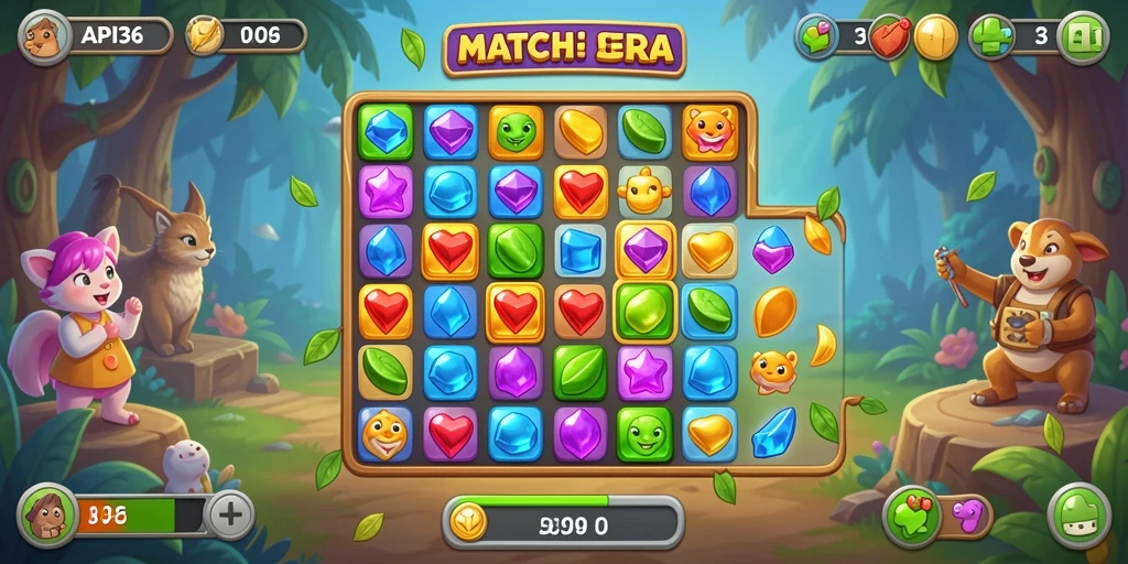 Screenshot menunjukkan gameplay seru di API36 dengan grafis menawan.