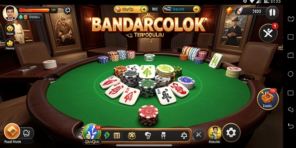 Screenshot gameplay QiuQiu BANDARCOLOK yang penuh aksi.