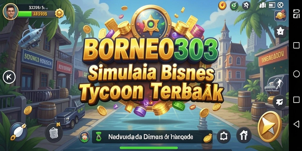 Tampilan gameplay menawan dari BORNEO303 dalam membangun empire bisnis.