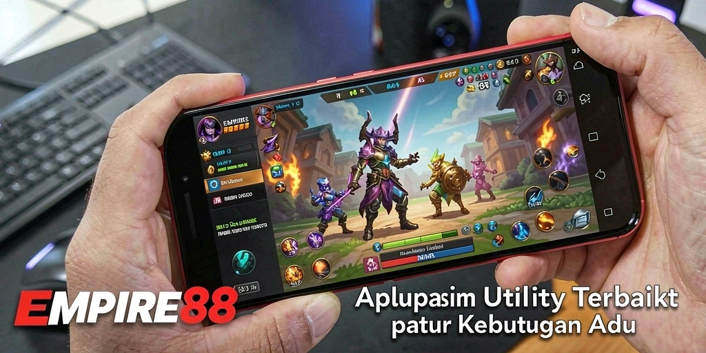 Tampilan interface EMPIRE88 yang elegan dan fungsional.