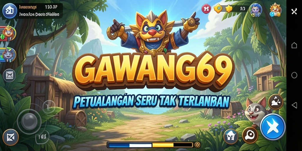 Tampilan seru dan mendebarkan dari GAWANG69 dalam gameplay petualangan.