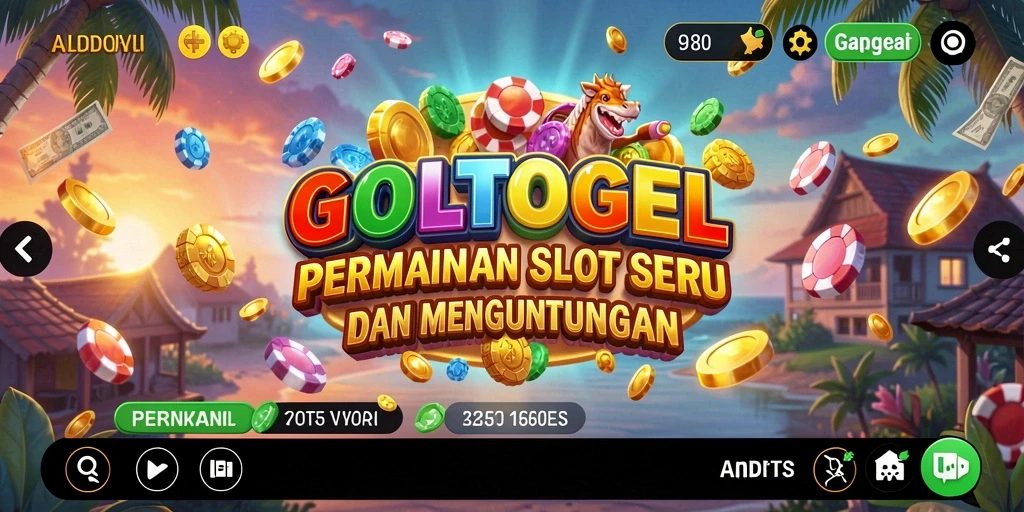 Tampilan menarik dari gameplay slot GOLTOGEL yang penuh warna.
