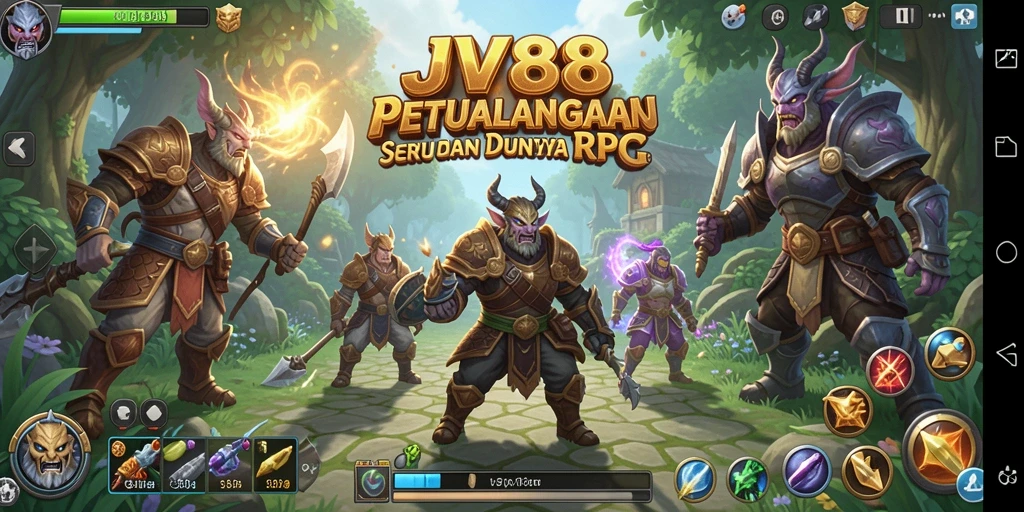 Tangkapan layar gameplay menampilkan aksi seru di dunia RPG.
