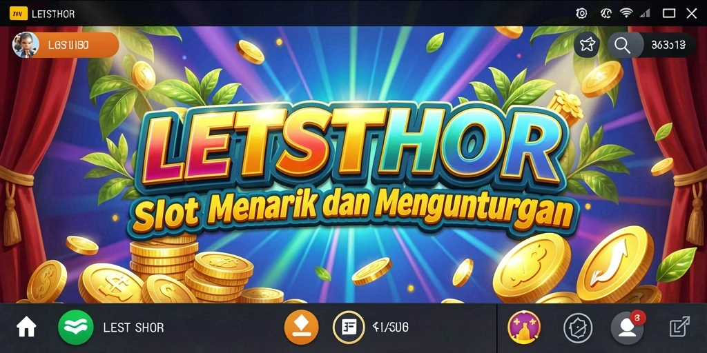 Tampilan menarik dari gameplay LETSTHOR yang menggugah selera bermain.