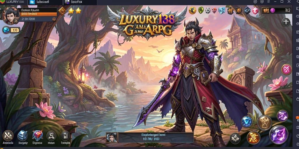 Gameplay seru di dunia fantasi LUXURY138 dengan pertarungan epik.