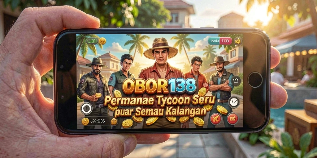 Screenshot utama OBOR138 menampilkan gameplay Tycoon yang memukau.