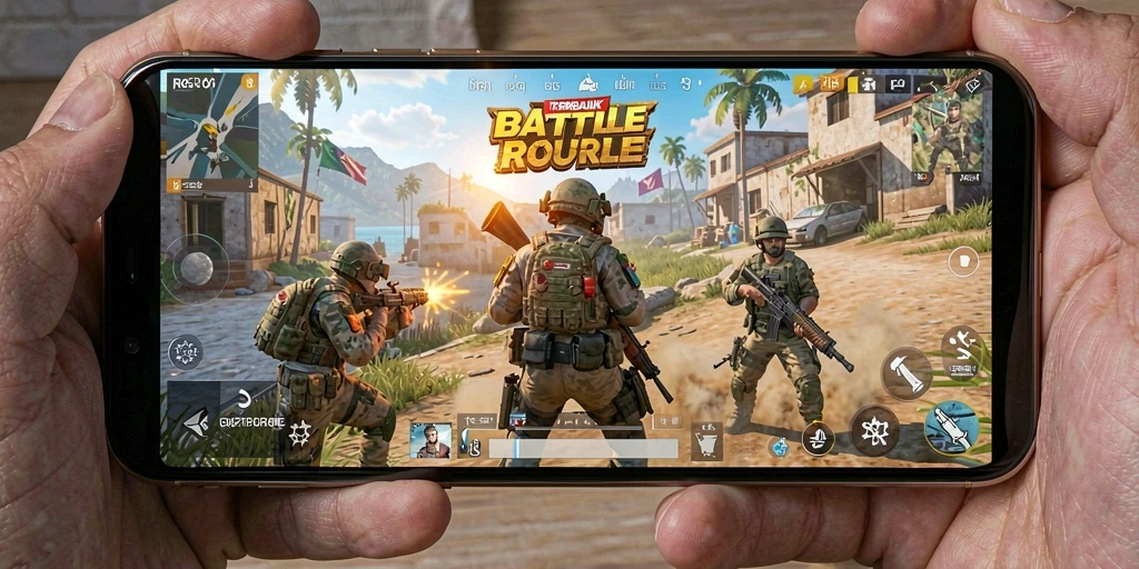Tampilan gameplay R6R6 yang intens dan mendebarkan.