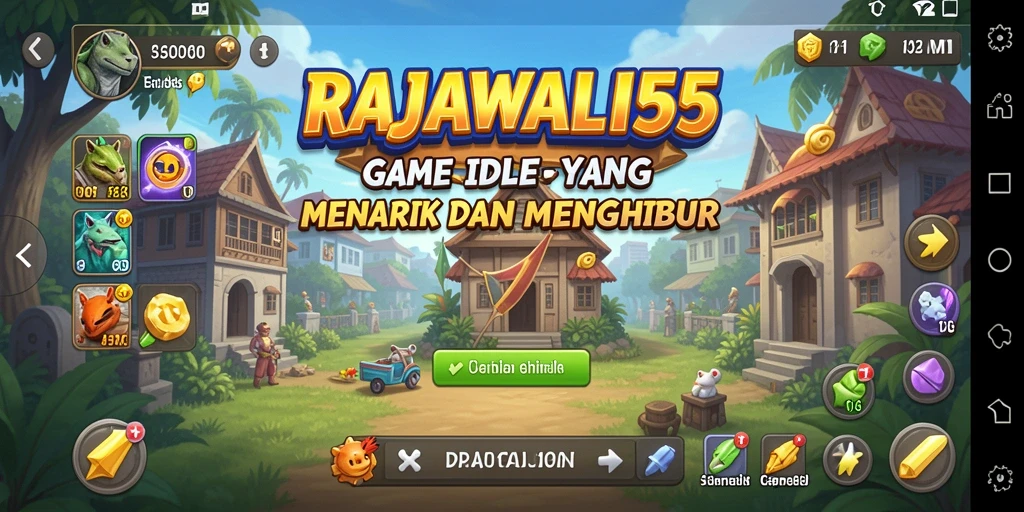 Tampilan gameplay RAJAWALI55 yang menarik dan interaktif.