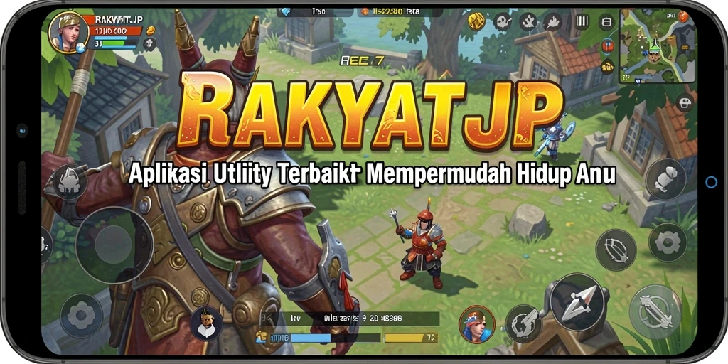 Screenshot utama RAKYATJP menampilkan antarmuka pengguna yang intuitif.