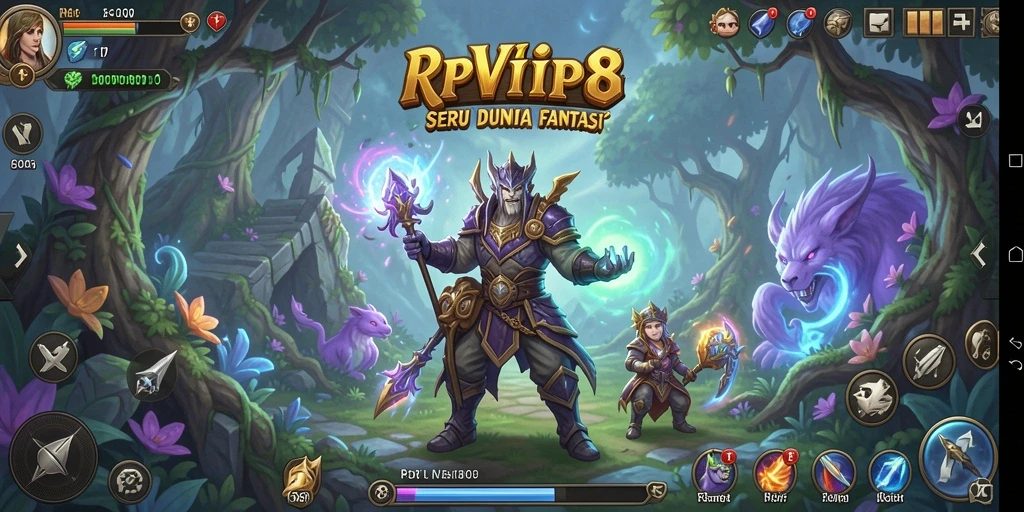 Tampilan menarik dari gameplay RPVIP8 yang penuh petualangan.