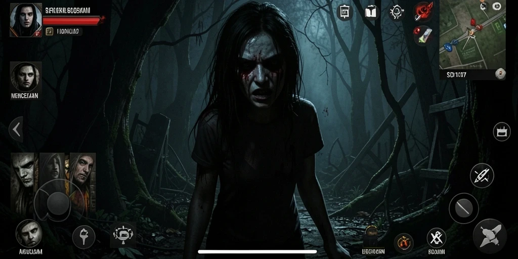 Gameplay menakutkan di dunia kegelapan SD107.