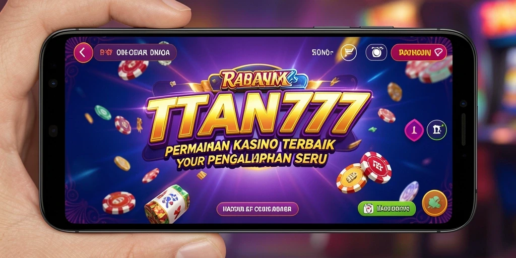 Tampilan menarik saat bermain game Kasino di TITAN777.