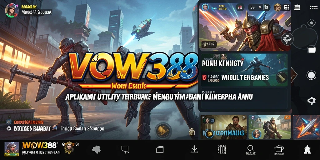 Screenshot WOW388 menunjukkan tampilan antarmuka yang bersih dan sederhana.
