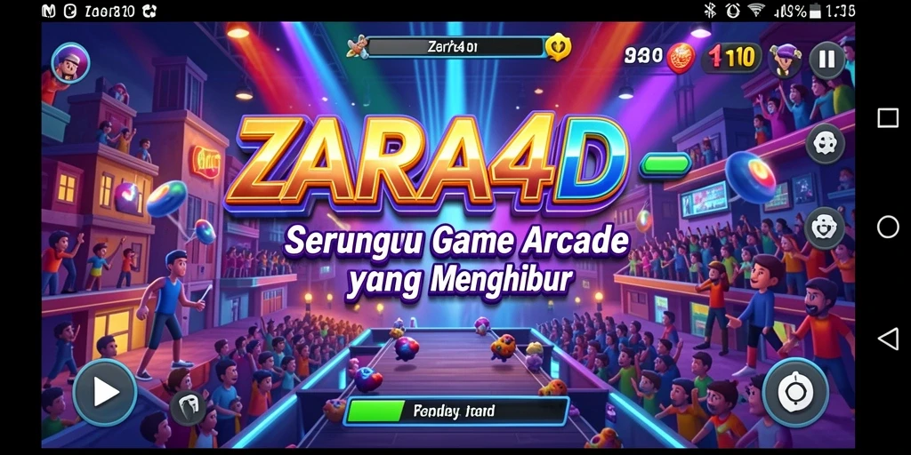 Tampilan gameplay ZARA4D yang menegangkan dan penuh tantangan.
